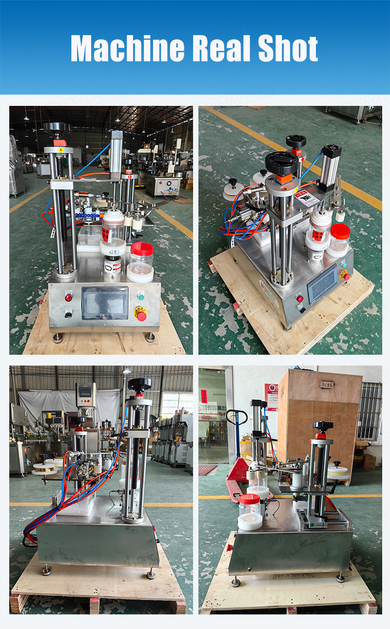 HYFKJ-T250 Semi-automatic Tape Sealing Machine Real Shot