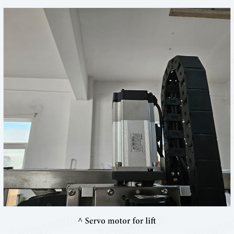 HYXG-2D Automatic Screwing-on Bottle Capping Machine Detail 7 Servo Motor for Lift