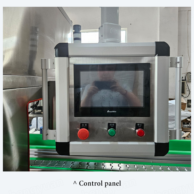 HYXG-2D Automatic Screwing-on Bottle Capping Machine Detail 17 Control Panel