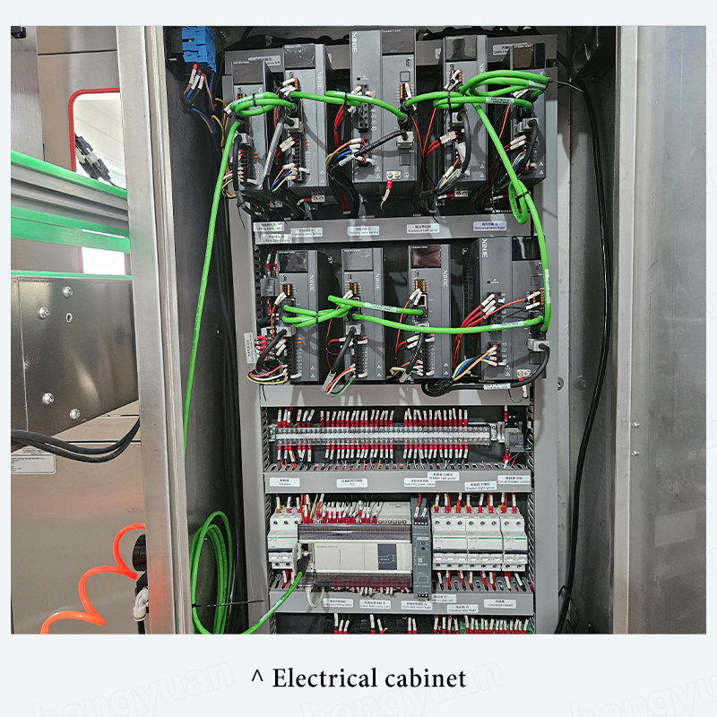 HYXG-2D Automatic Screwing-on Bottle Capping Machine Detail 18 Electrical Cabinet
