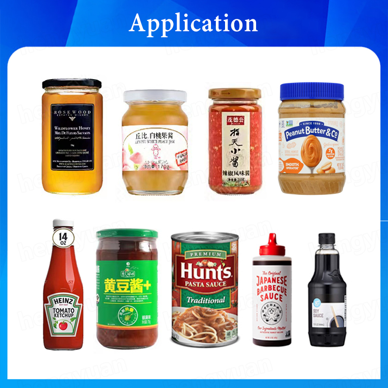 HYRO-A100-S Automatic Rotor Pump Filling Machine for Sauce application