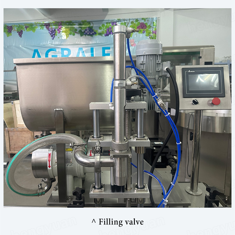 HYRO-A100-S Filling valve of Rotor pump sauce filling machine