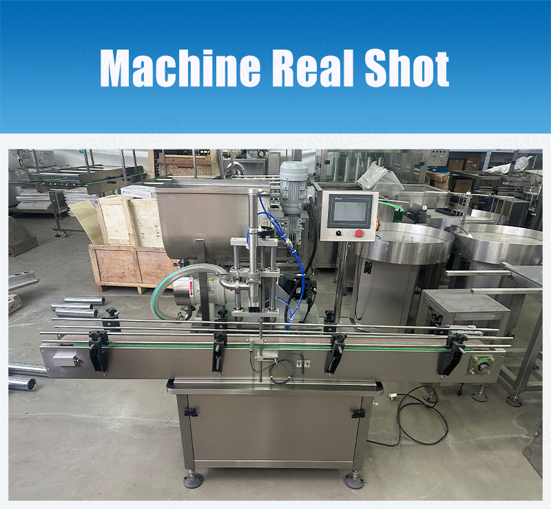 HYRO-A100-S real shot of Rotor pump single head filler