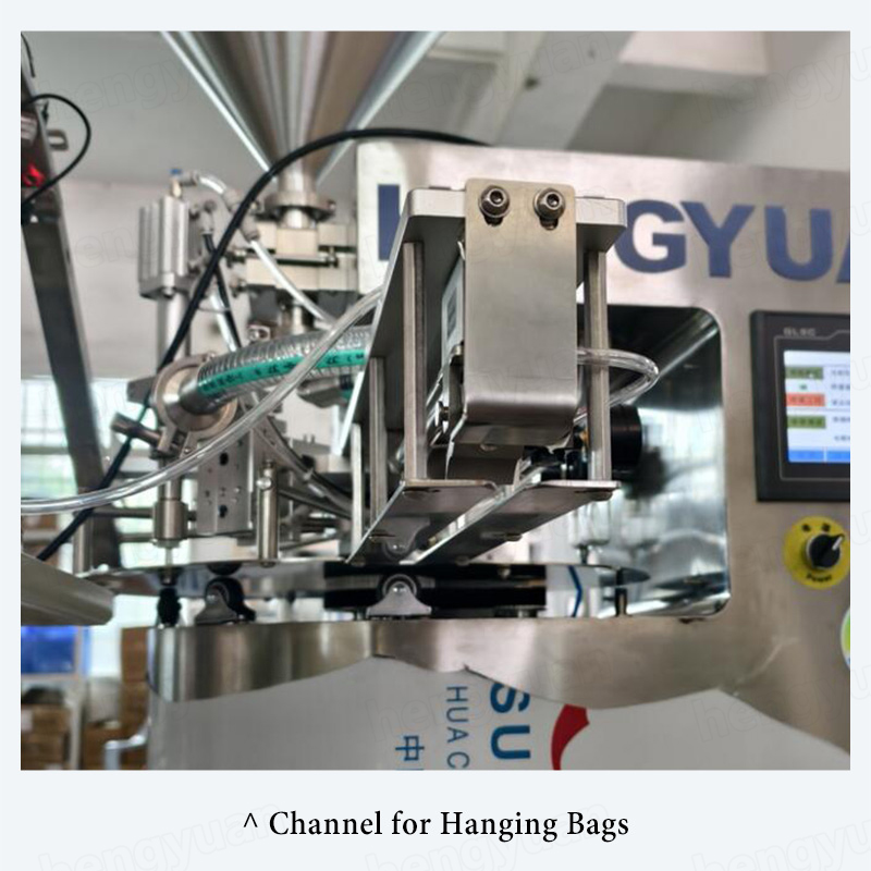 HYRFC-100CG Spout Pouch Filling Capping Machine Channel for Hanging Bags