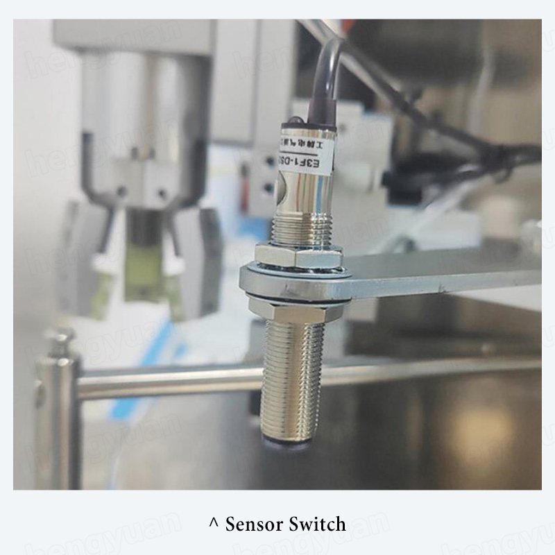 HYRFC-100CG Spout Pouch Filling Capping Machine Sensor Switch