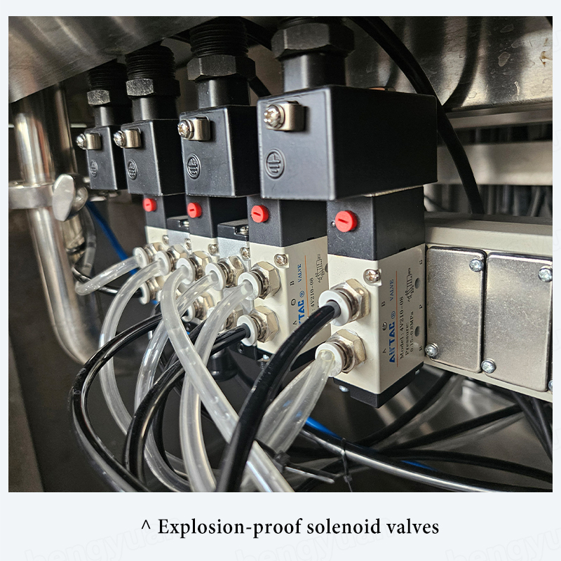 HYPF-5000PS-EX Explosion-proof Pneumatic Piston Filler Solenoid Valvesr