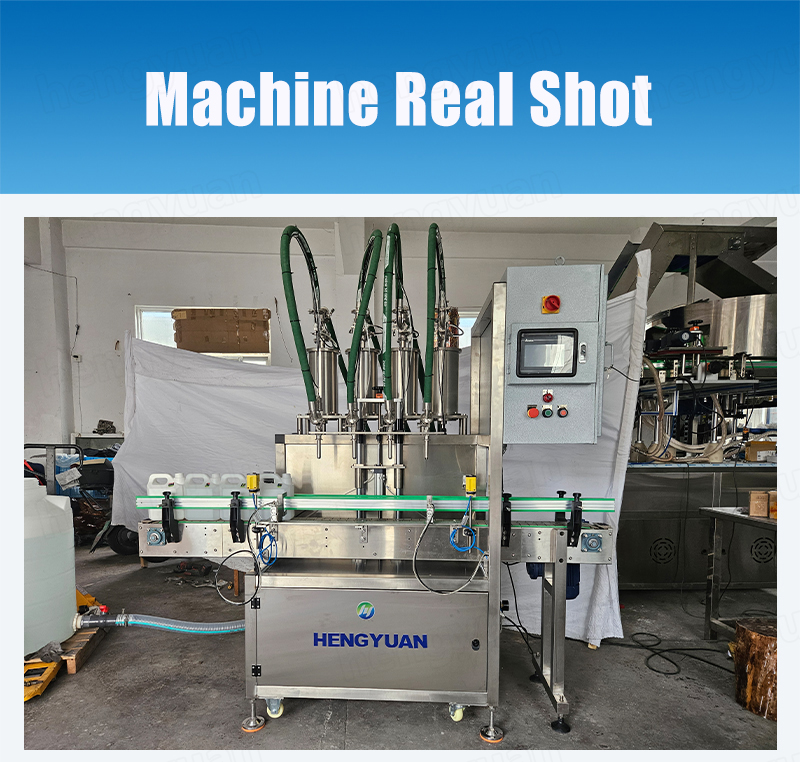 HYPF-5000PS-EX Explosion-proof Pneumatic Piston Filler Real Shot